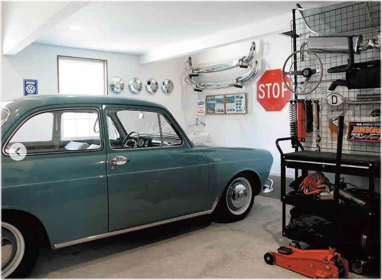 ガレージがある家